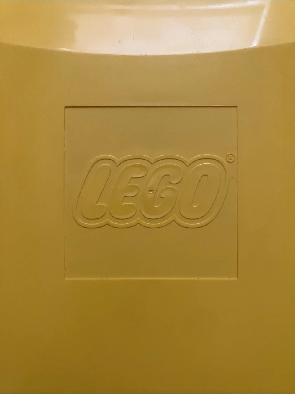Lego Yellow Carry Case with Red Latches